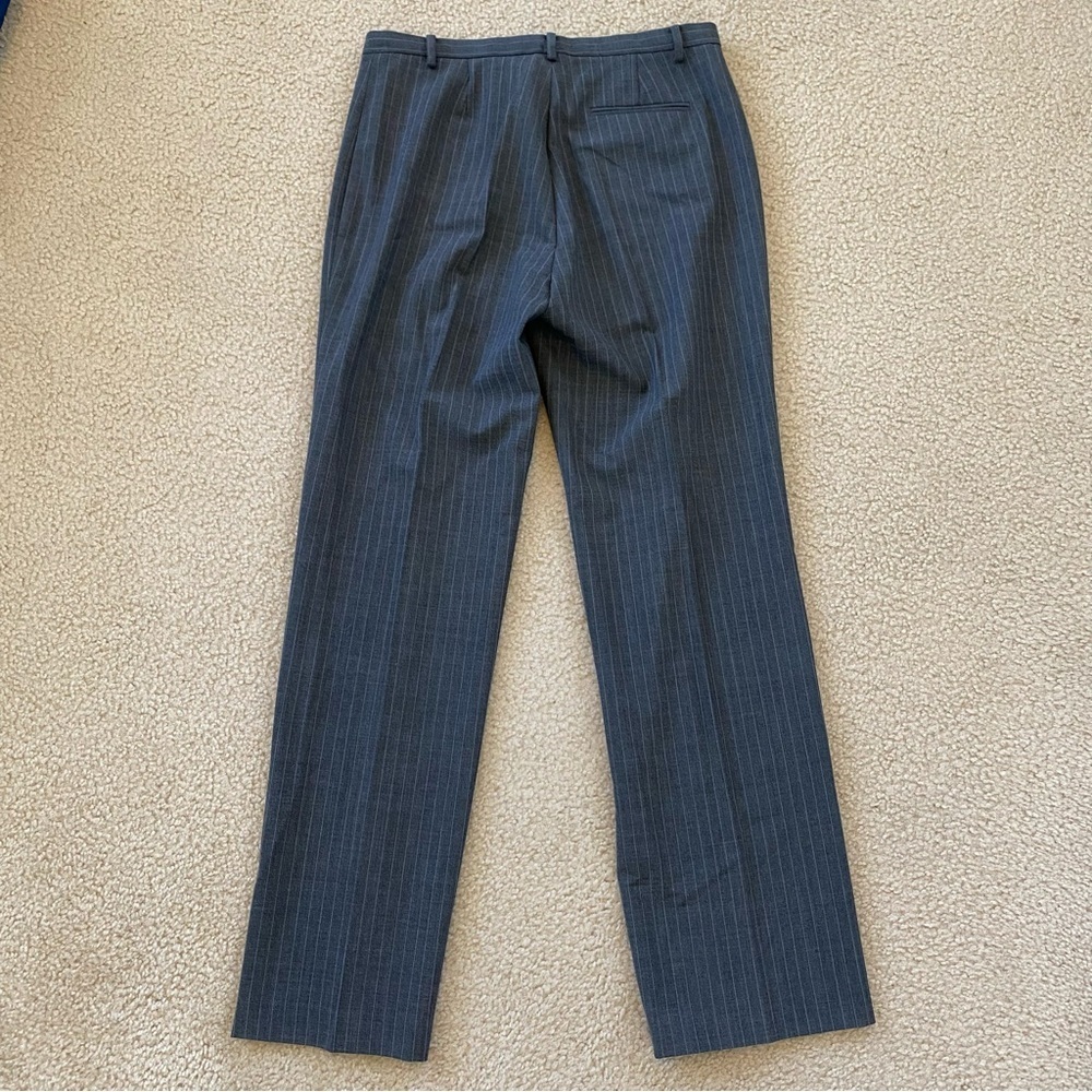 Gap Stretch Women's Gray Pin Stripe Dress Pants Size 10R - Picture 2 of 9